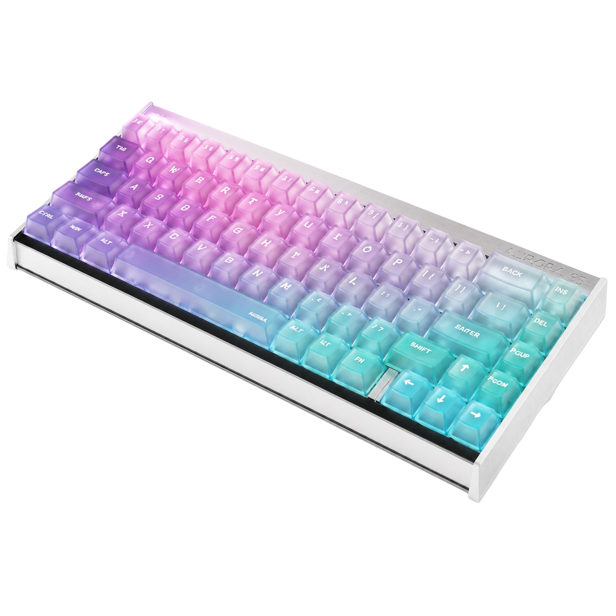IPI Aurora 65 HE Pro ANSI US - Silver/Blue - Keyboards