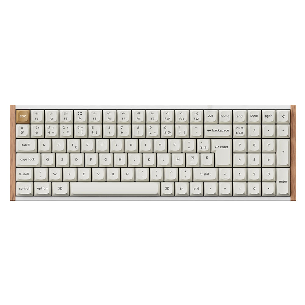 Keychron K4 HE Wireless ISO FR Special Edition White