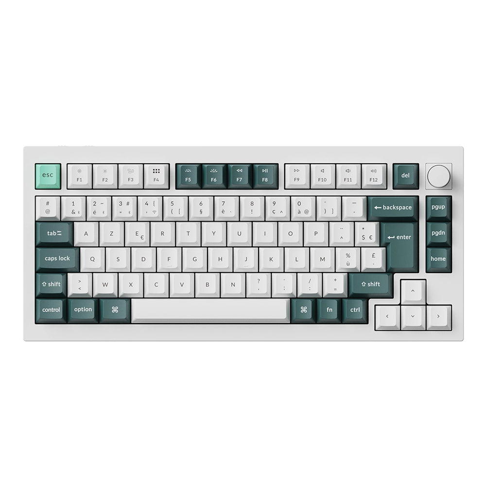 Keychron Q1 HE Wireless ISO FR Blanc