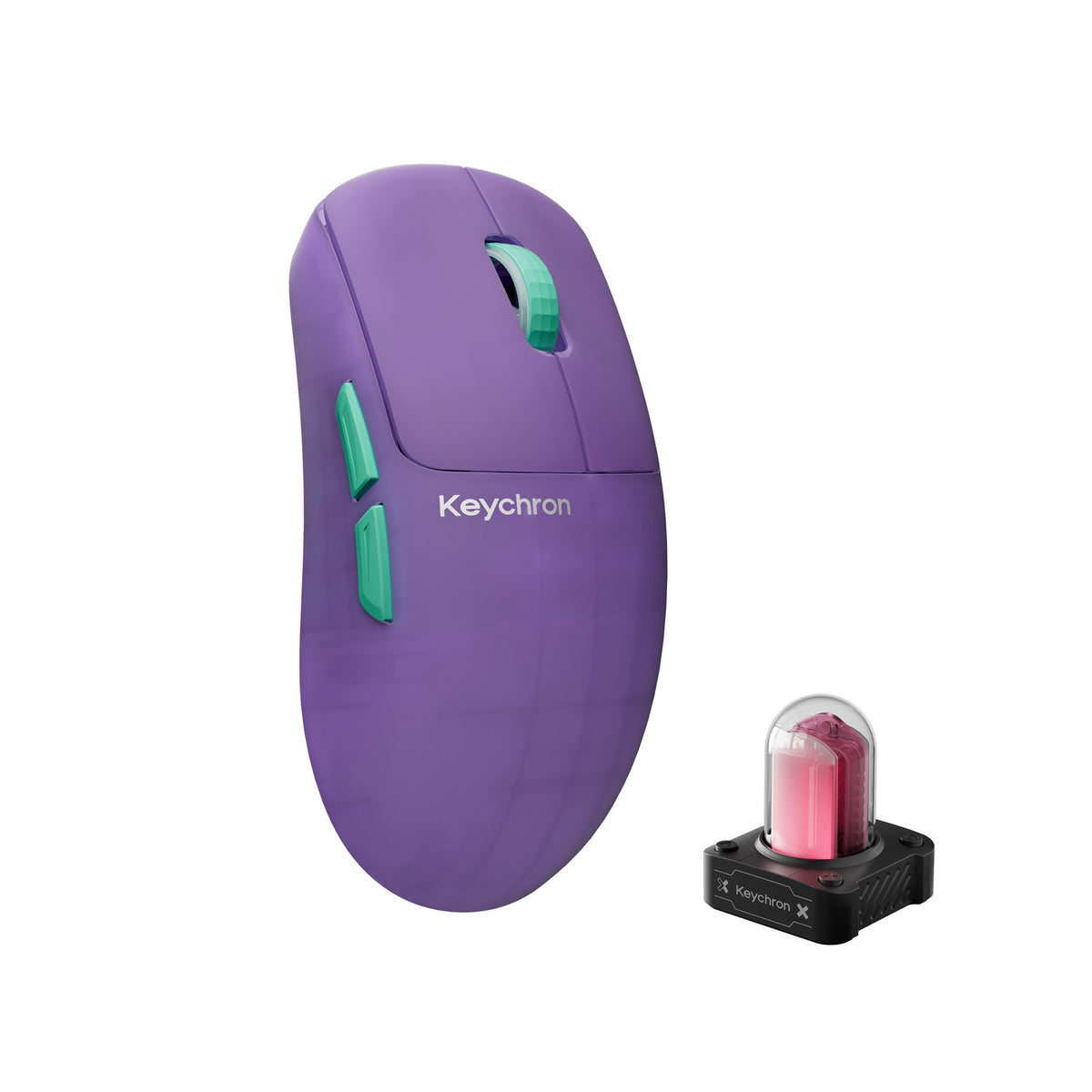 Keychron G6 HE 8K Wireless - Frosted Lavender
