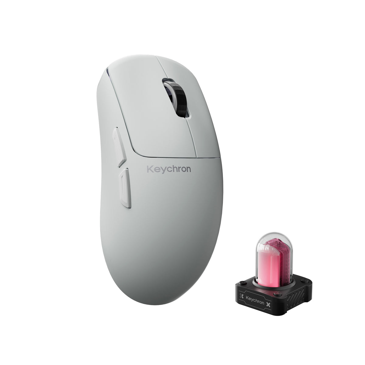 Keychron G6 HE 8K Wireless - Blanc