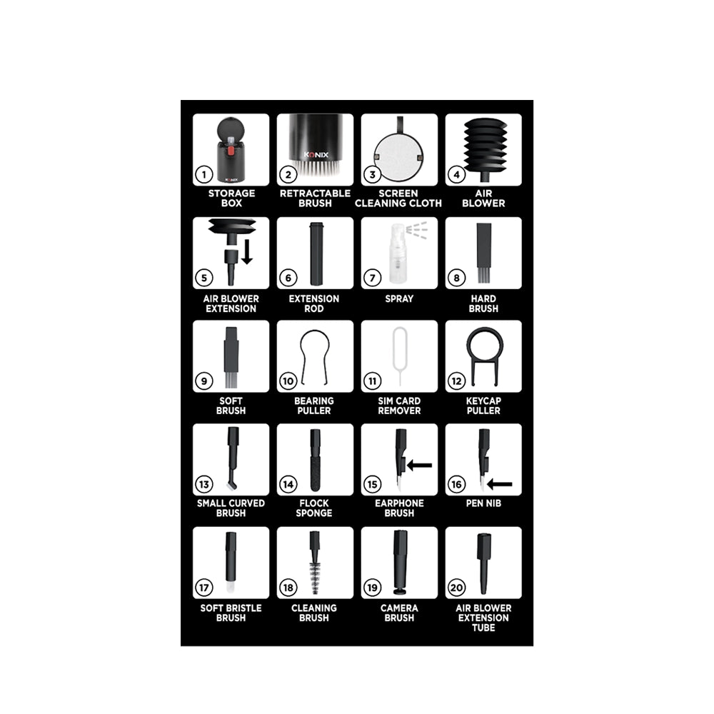 Konix Cleaning Kit