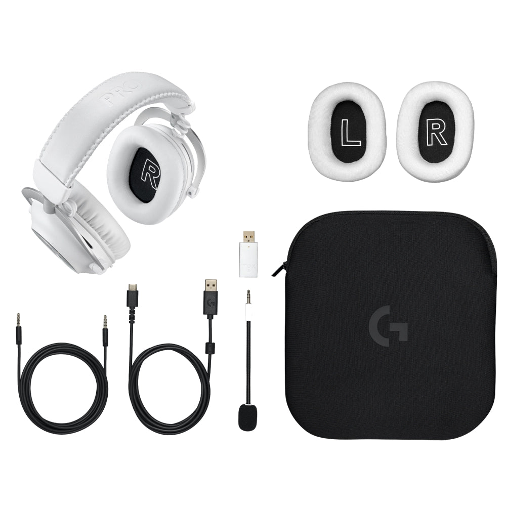 Logitech Pro X 2 Lightspeed Wireless White