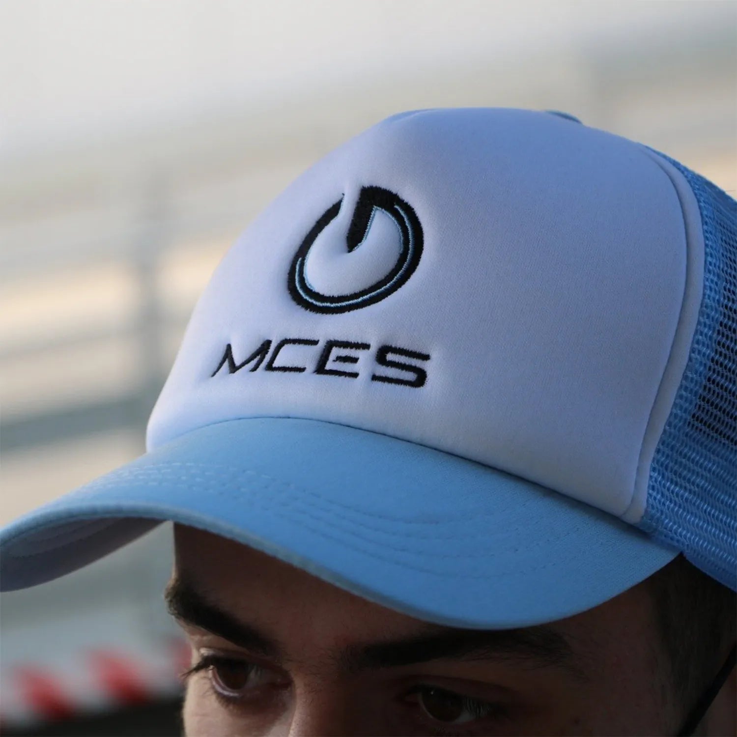 MCES Casquette Trucker Bleu