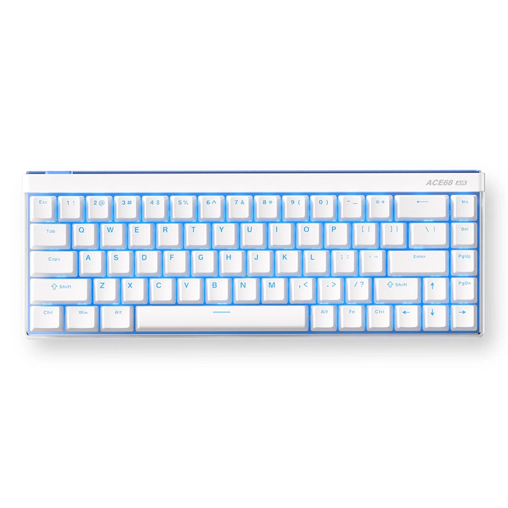 MCHOSE Ace 68 Air HE ANSI US Snow White [Kailh God]