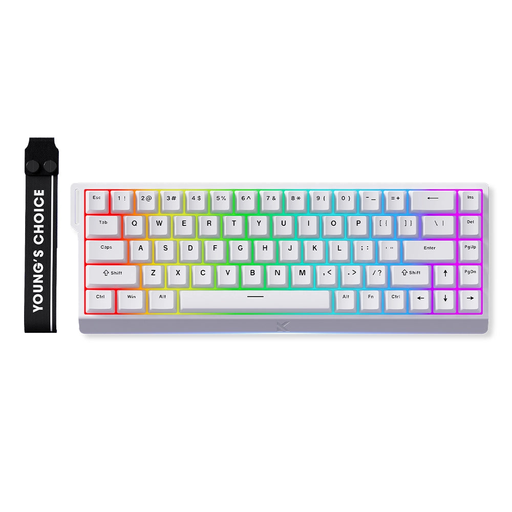 MCHOSE Ace 68 Magnetic ANSI US Blanc [Uranus]