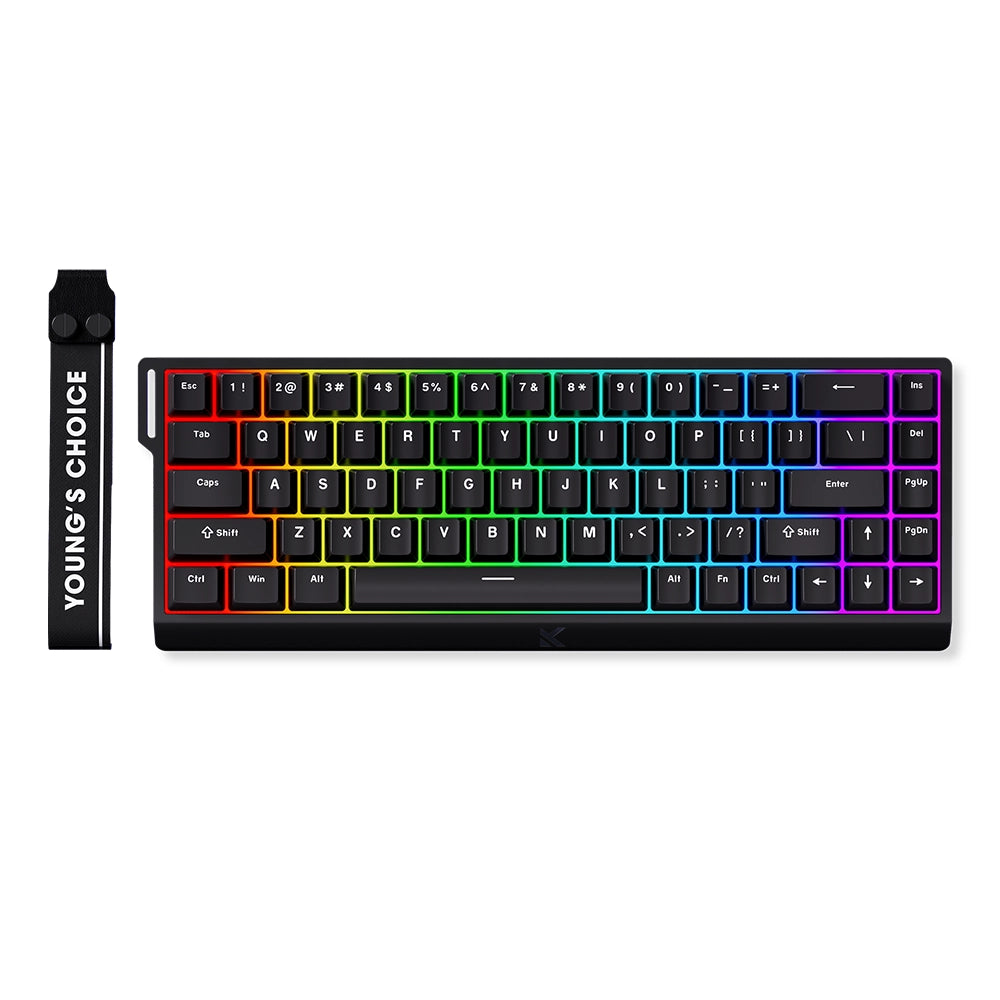 MCHOSE Ace 68 Magnetic ANSI US Noir [Ice Blue]