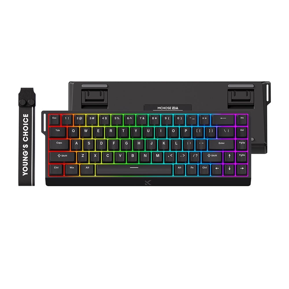 MCHOSE Ace 68 Magnetic ANSI US Noir [Ice Blue]