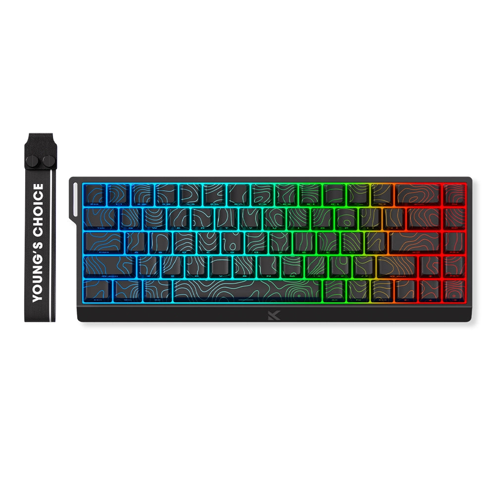 MCHOSE Ace 68 Magnetic ANSI US Topographic Noir [Uranus Esport]