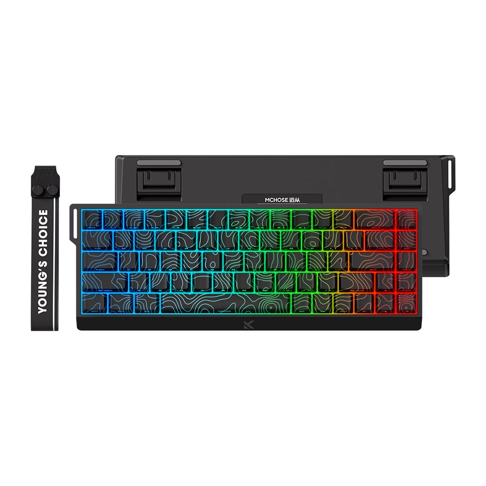 MCHOSE Ace 68 Magnetic ANSI US Topographic Noir [Uranus Esport]