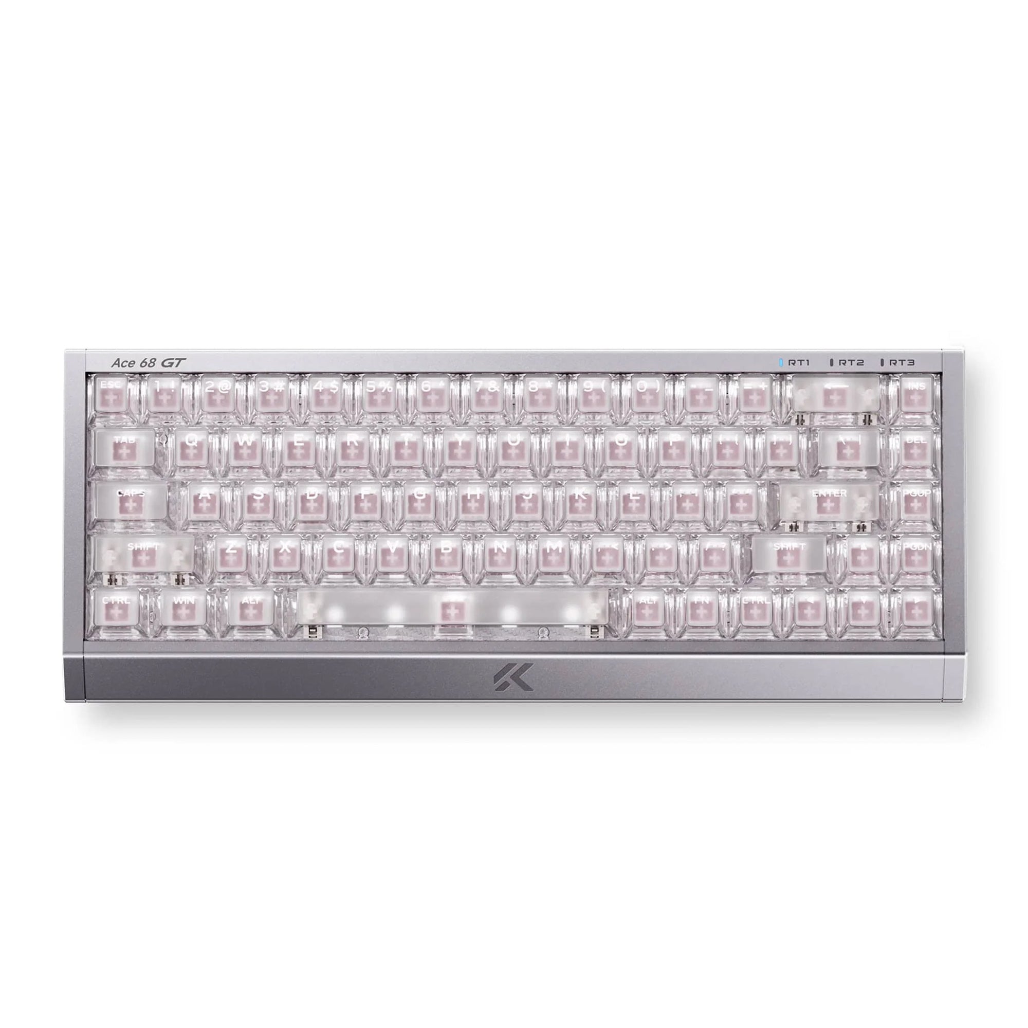 MCHOSE Ace 68 GT HE ANSI US - Aero Silver - Keyboards MCHOSE Ace 68 GT HE ANSI US - Aero Silver - Keyboards