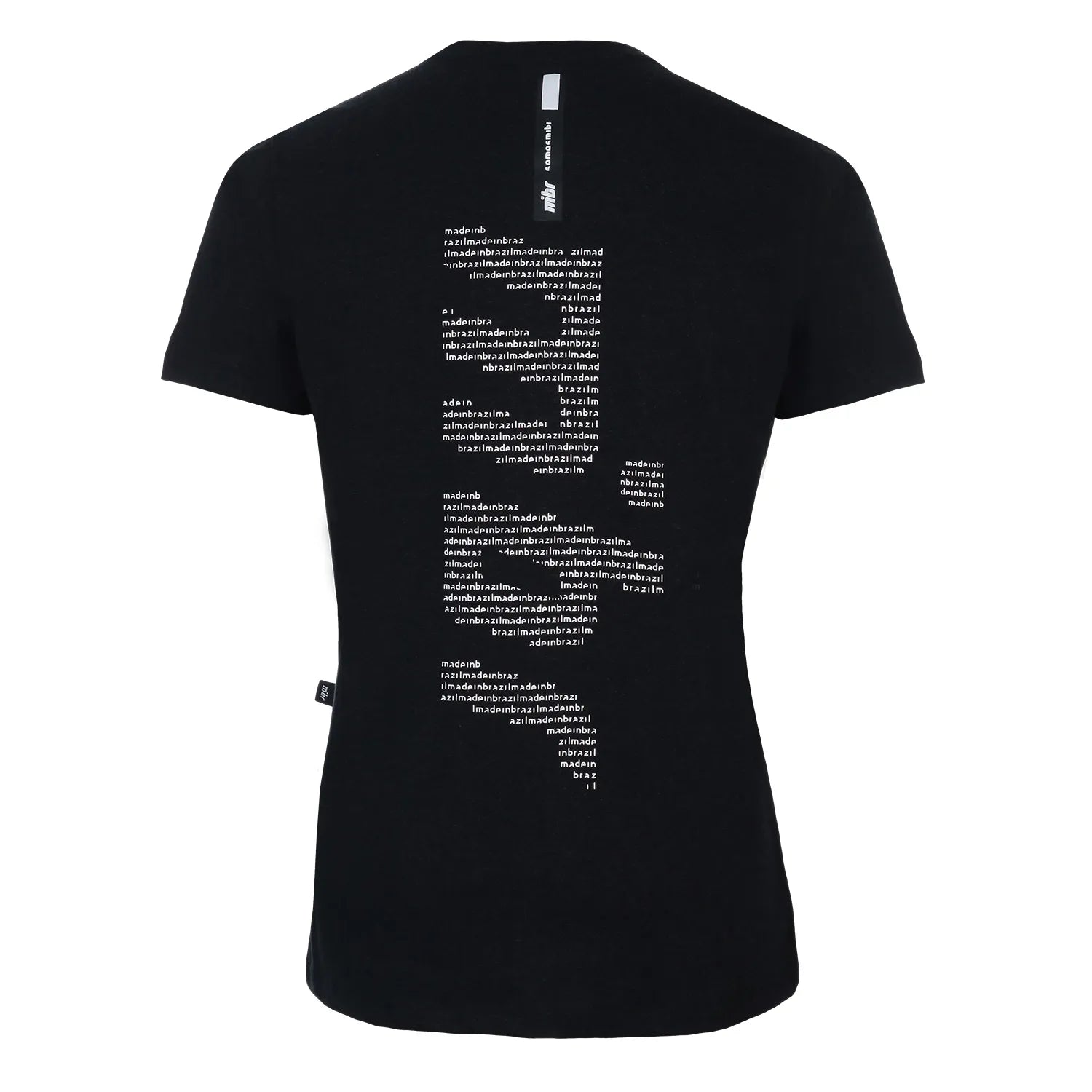 MiBR T-Shirt Newspaper Black