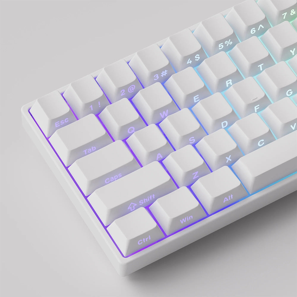MonsGeek FUN60 PRO HE Wireless ANSI US Blanc