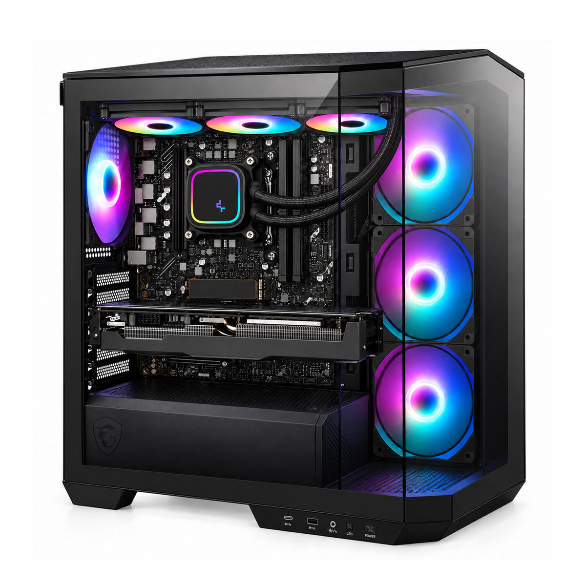 MAXESPORT ACE PANO - RTX 5070 Ti - AMD Ryzen 7 7800X3D - 32GB DDR5