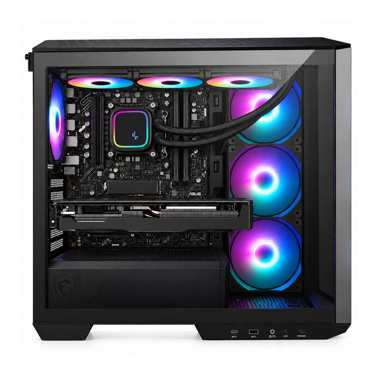 MAXESPORT ACE PANO - RTX 5070 Ti - AMD Ryzen 7 7800X3D - 32GB DDR5