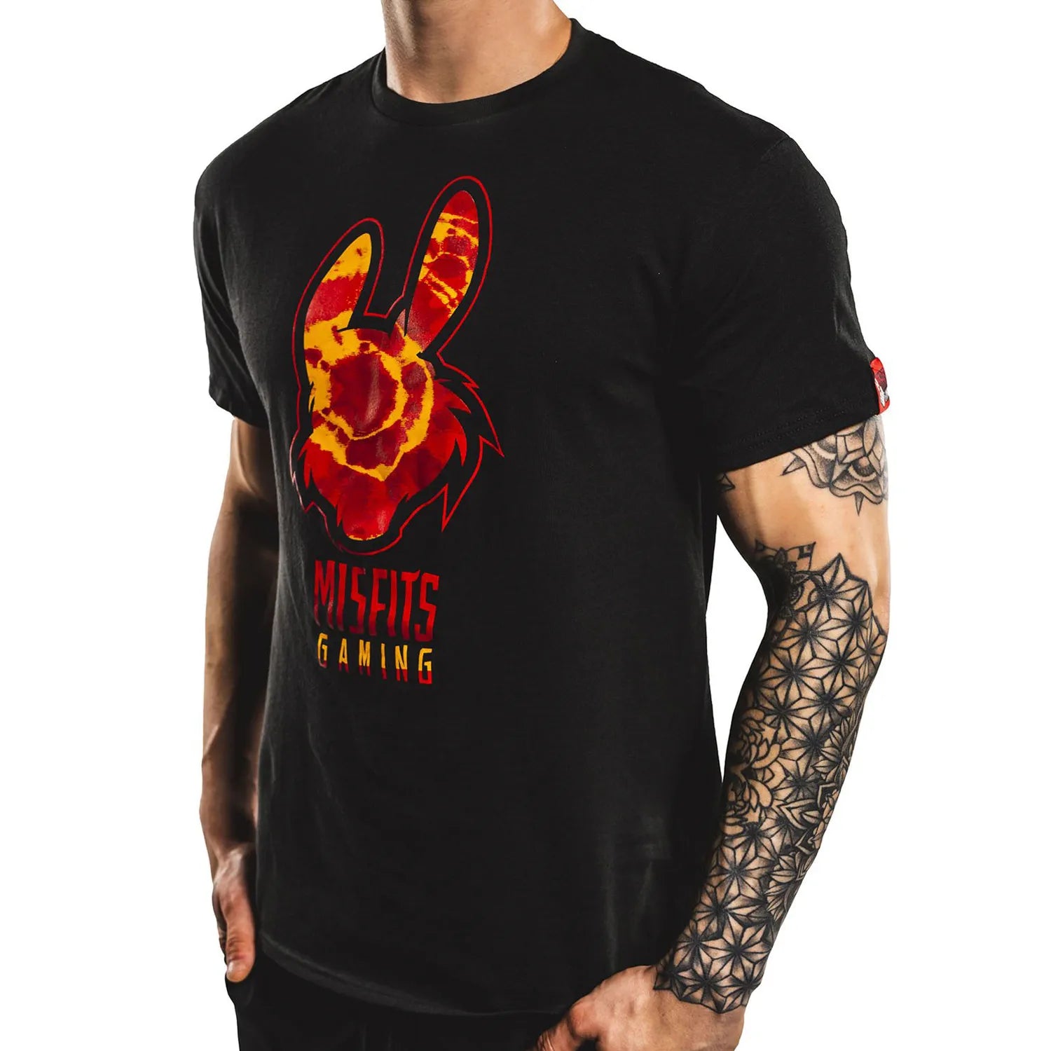 Misfits T-Shirt Dyed Logo Black
