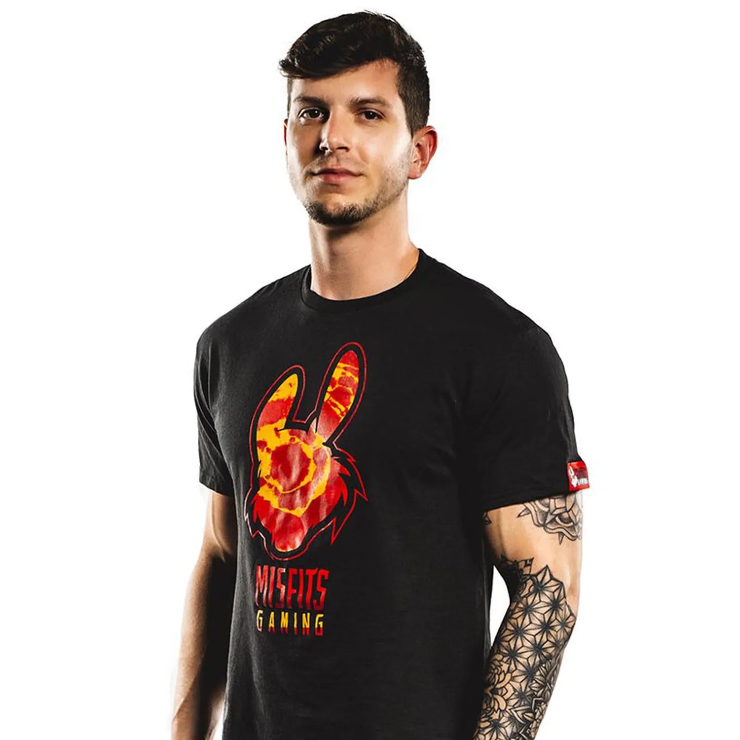 Misfits T-Shirt Dyed Logo Noir