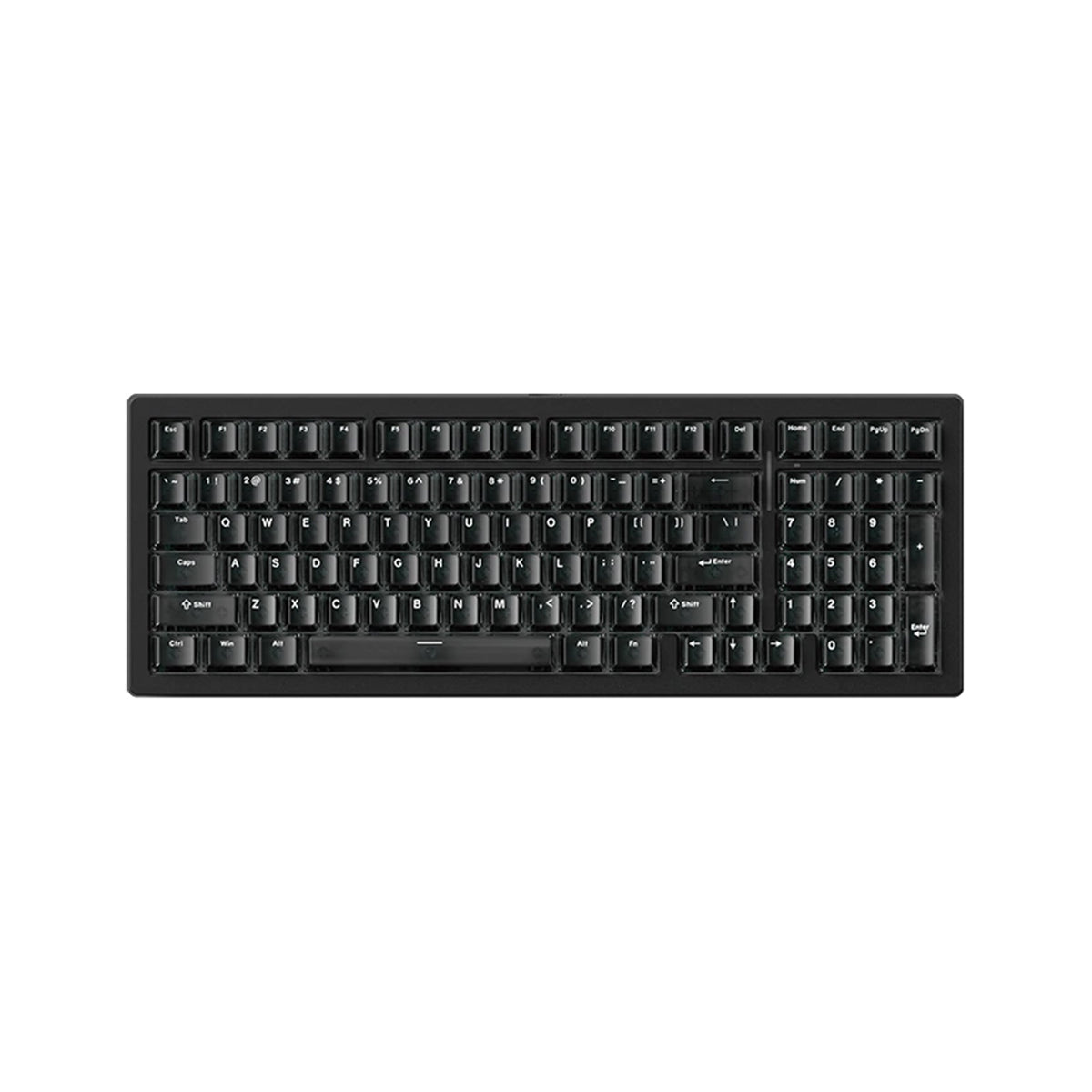 MonsGeek M2 V5 HE Wireless ANSI US - Black Transparent