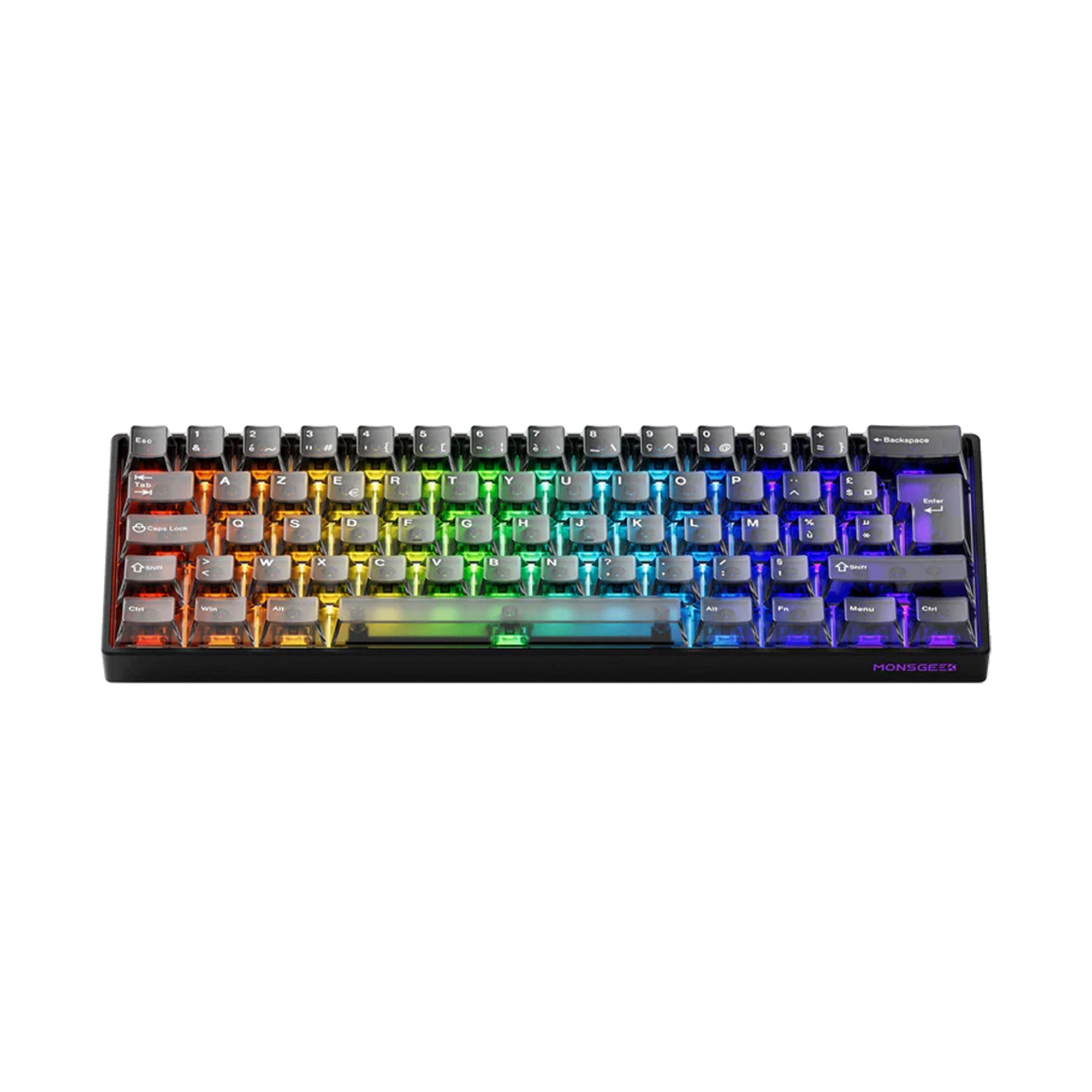 Monsgeek FUN60 Pro HE Wireless ISO FR - Black - Keyboards