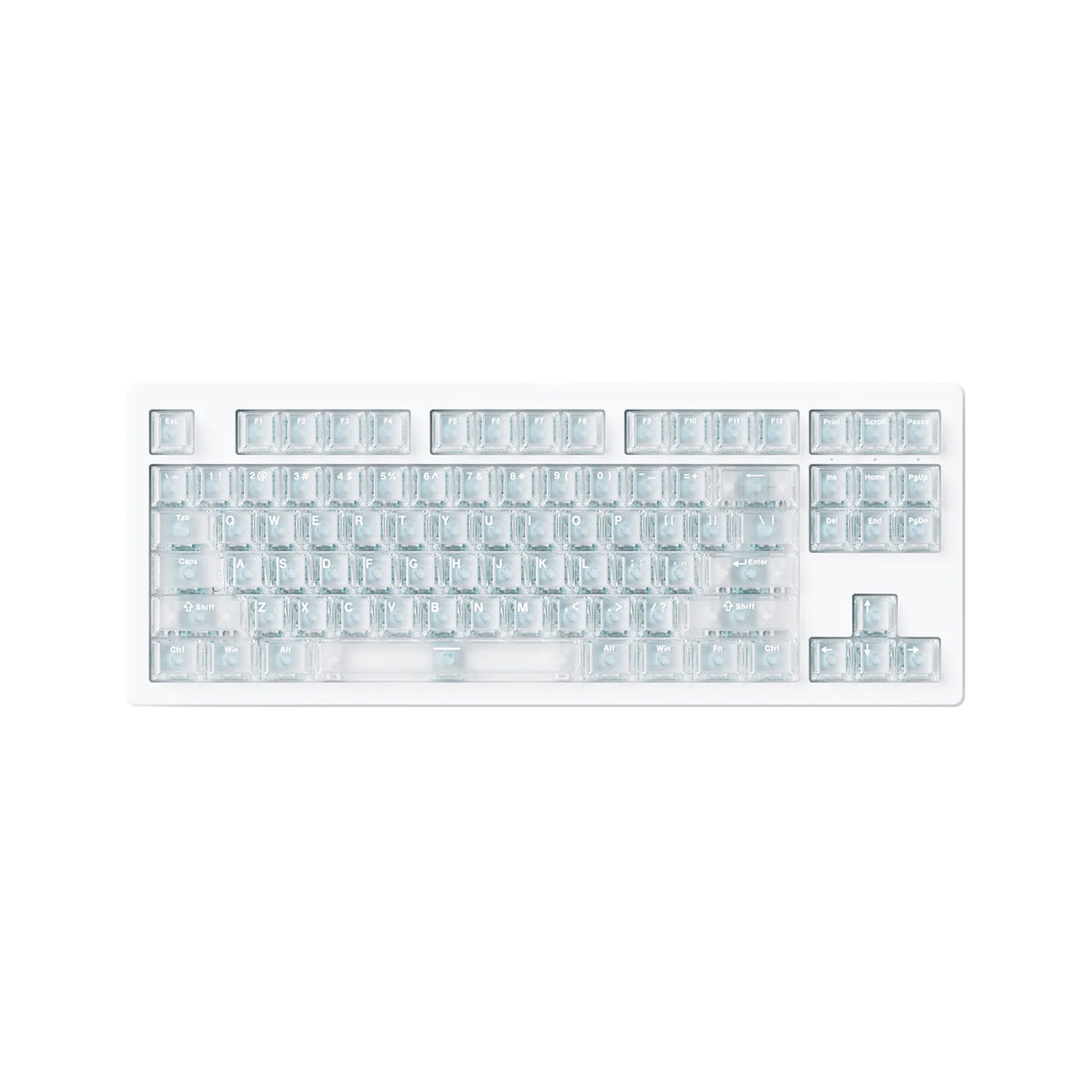 Monsgeek M3 V5 HE Wireless ANSI US - White Transparent