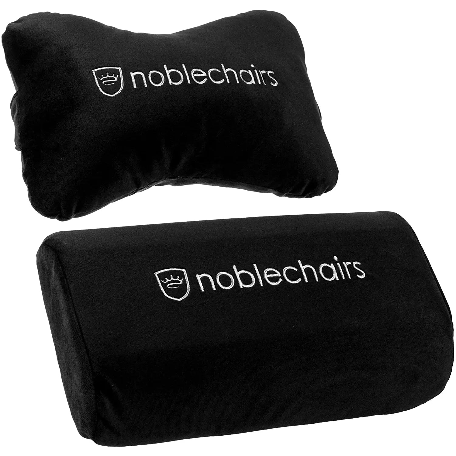 Noblechairs Set de coussins Noir/Blanc