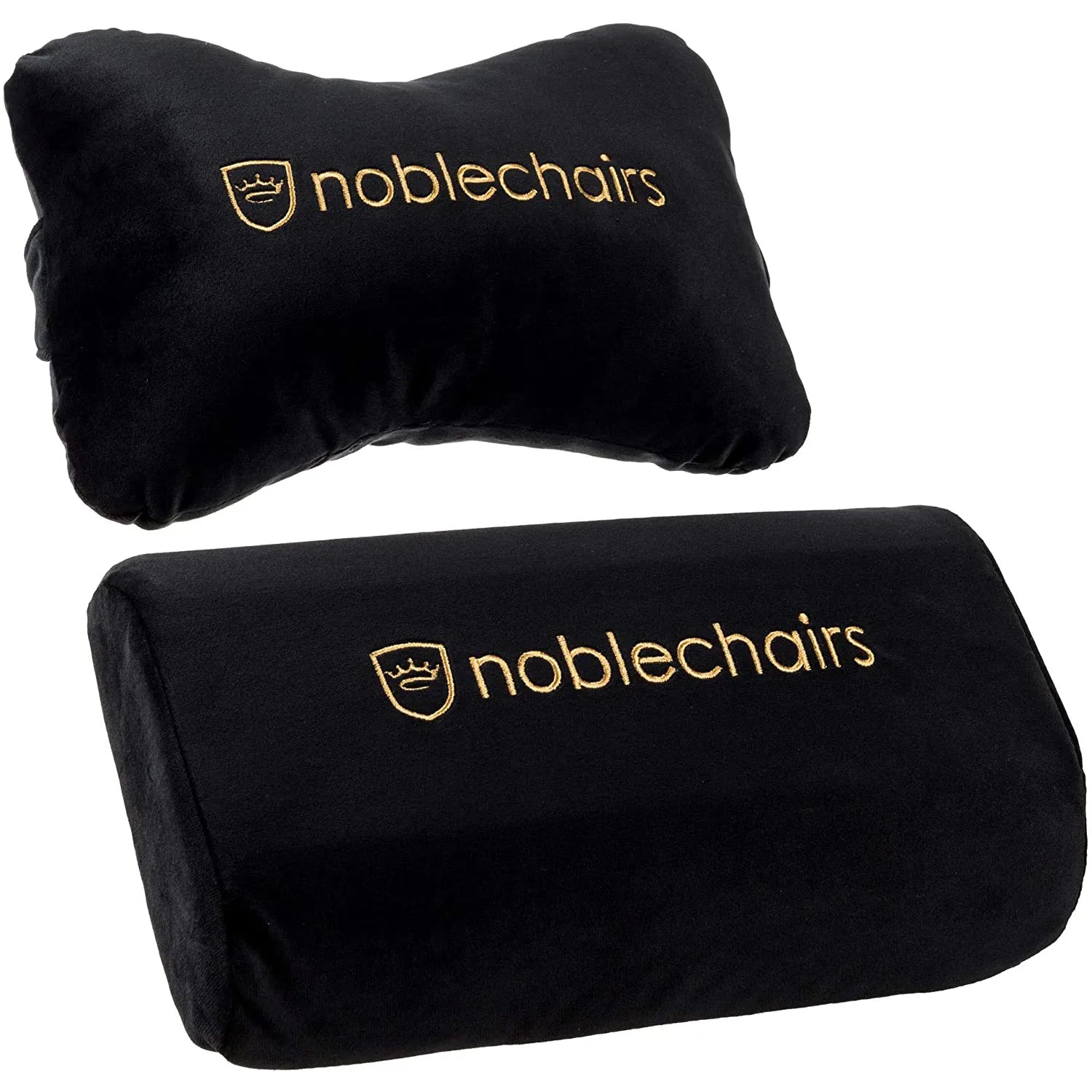 Noblechairs Set de coussins Noir/Or