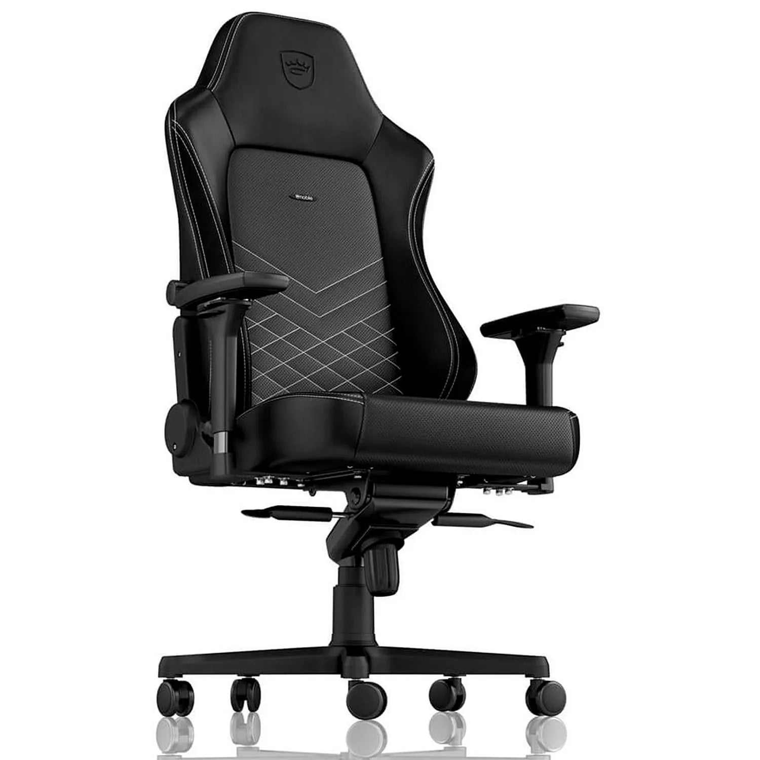 Noblechairs HERO Noir/Blanc Platine
