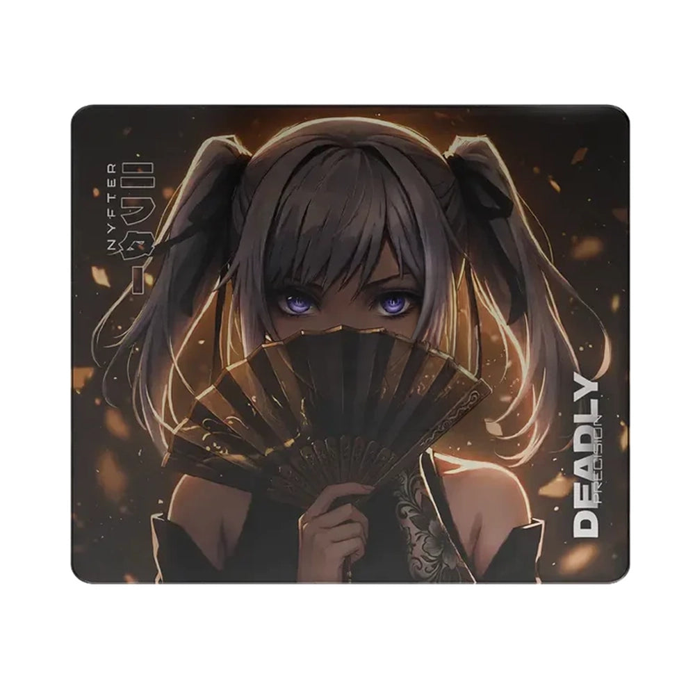 Nyfter Tapis de Souris en Verre G1 XL Deadly Precision