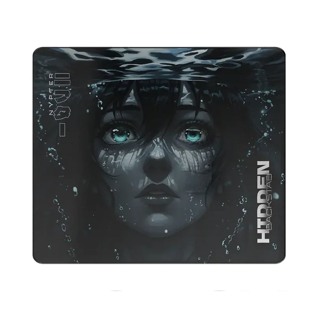 Nyfter Tapis de Souris en Verre G1 XL Hidden Backstab
