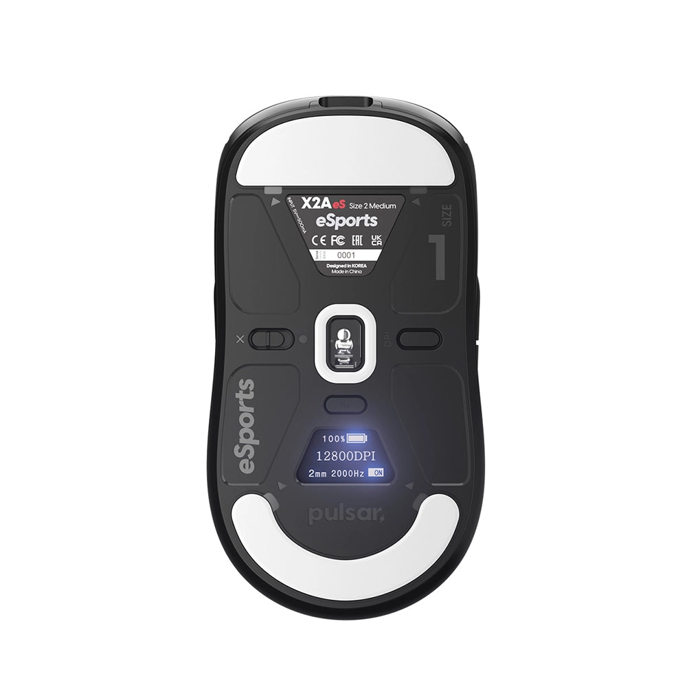 Pulsar X2A V3 eS Mini 8K Wireless Black