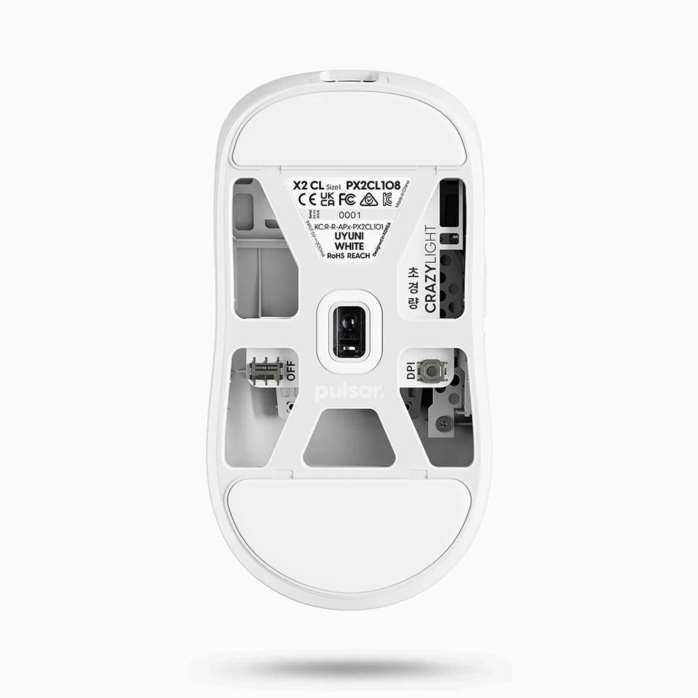 Pulsar X2 CrazyLight Mini 8K Wireless Uyuni White