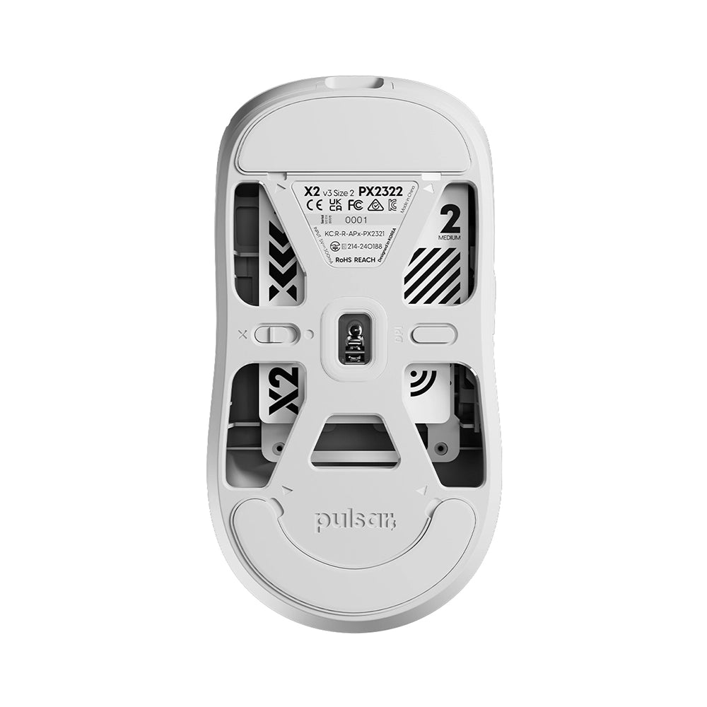 Pulsar X2 V3 Wireless White