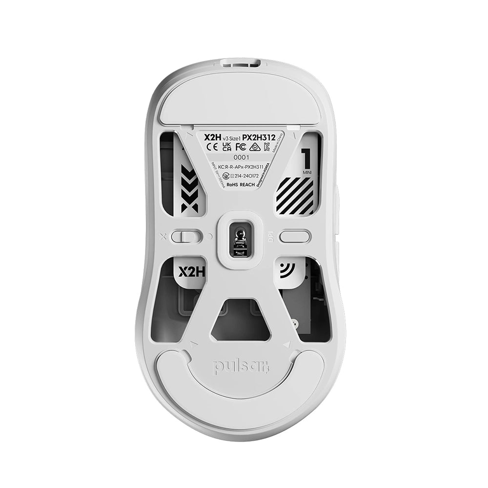 Pulsar X2-H V3 Mini Wireless Blanc