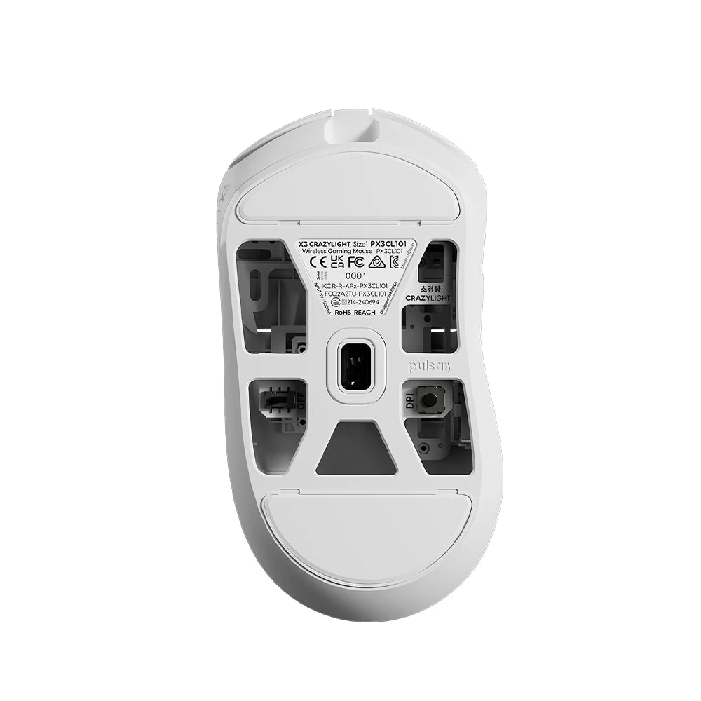 Pulsar X3 CrazyLight Mini 8K Wireless Uyuni White