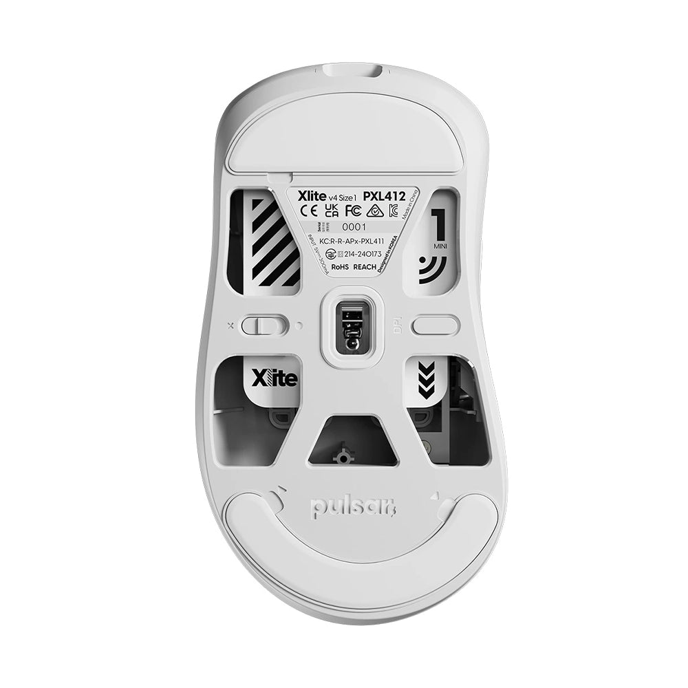 Pulsar Xlite V4 Mini Wireless Blanc