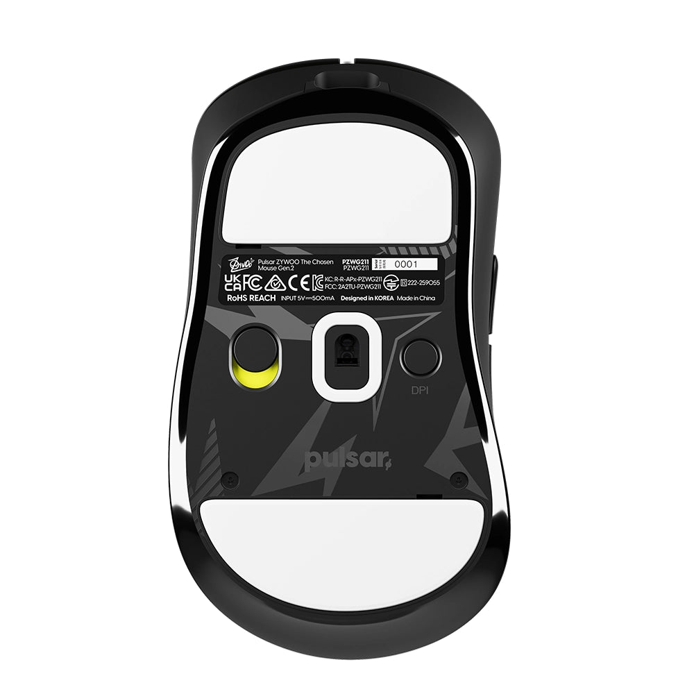 Pulsar ZywOo The Chosen Mouse Gen.2 Medium 8K Wireless Black