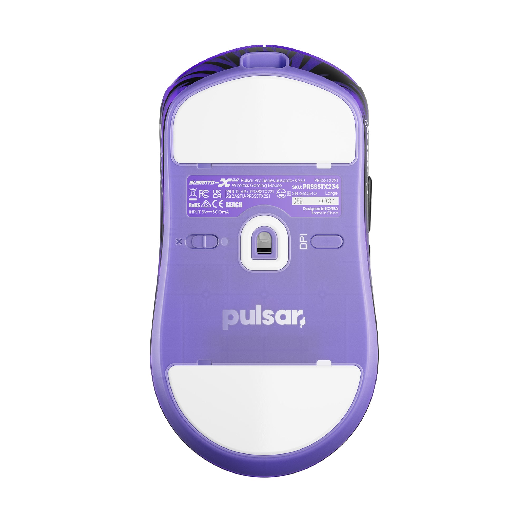 Pulsar Susanto-X 2.0 Large 8K Wireless - Phantom Jungle - Mice