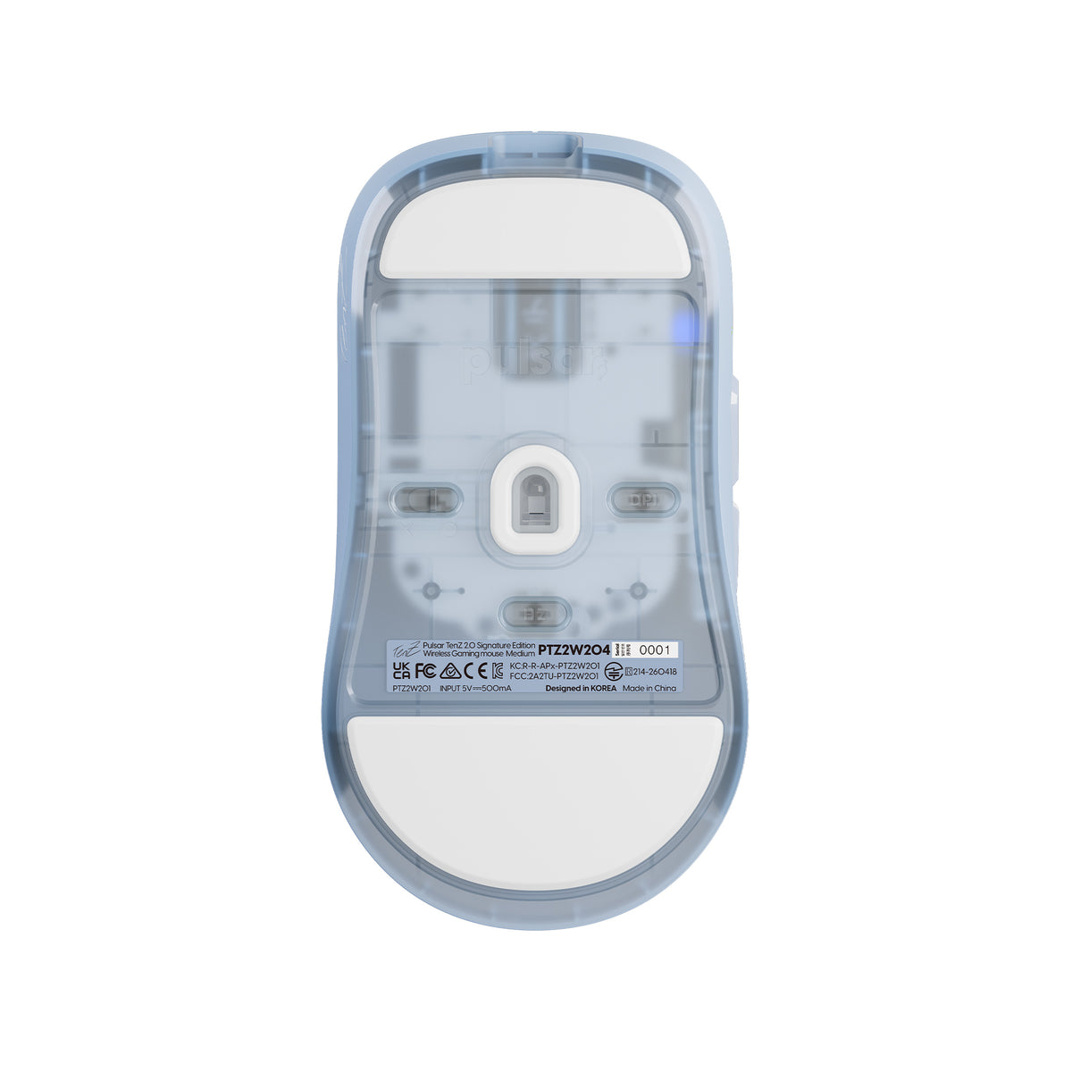 Pulsar TenZ Signature Edition 2.0 Medium Wireless - Misty Blue