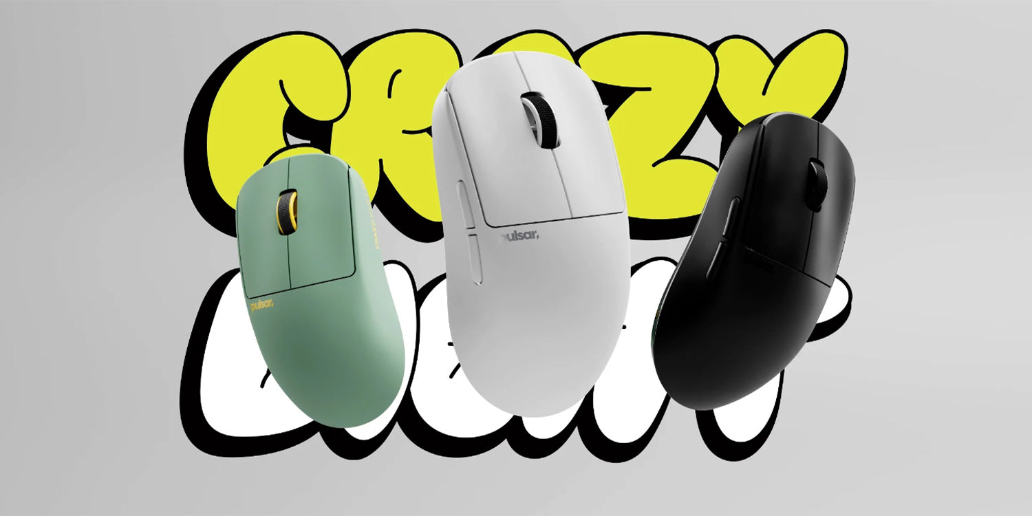 Pulsar X2 CrazyLight Mini 8K Wireless Aqua Zest - Mice