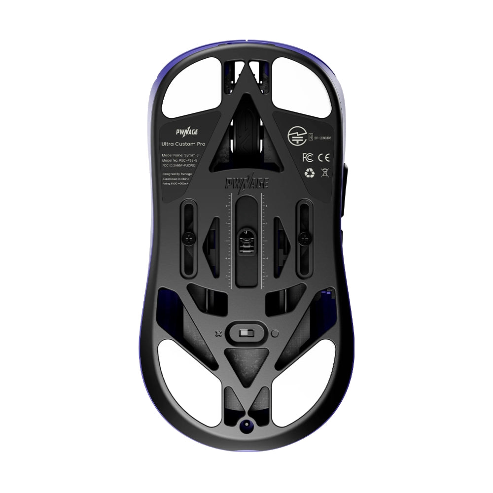 Pwnage Ultra Custom Pro Symm 3 8K Wireless Nyomi Purple