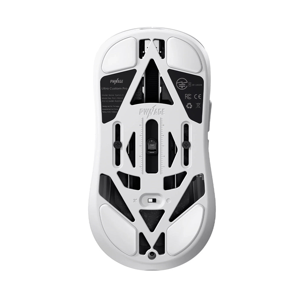 Pwnage Ultra Custom Pro Symm 3 8K Wireless White