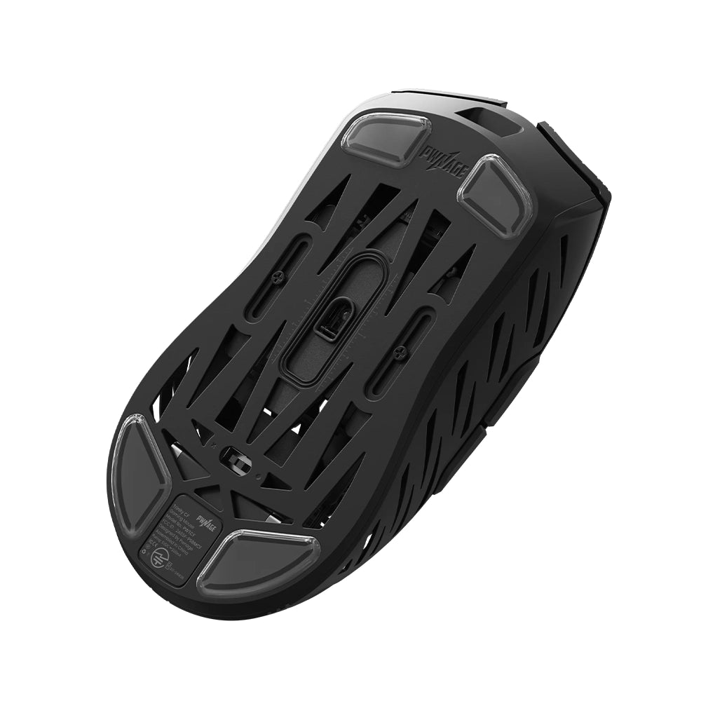 Pwnage Trinity CF Glass Skates Black