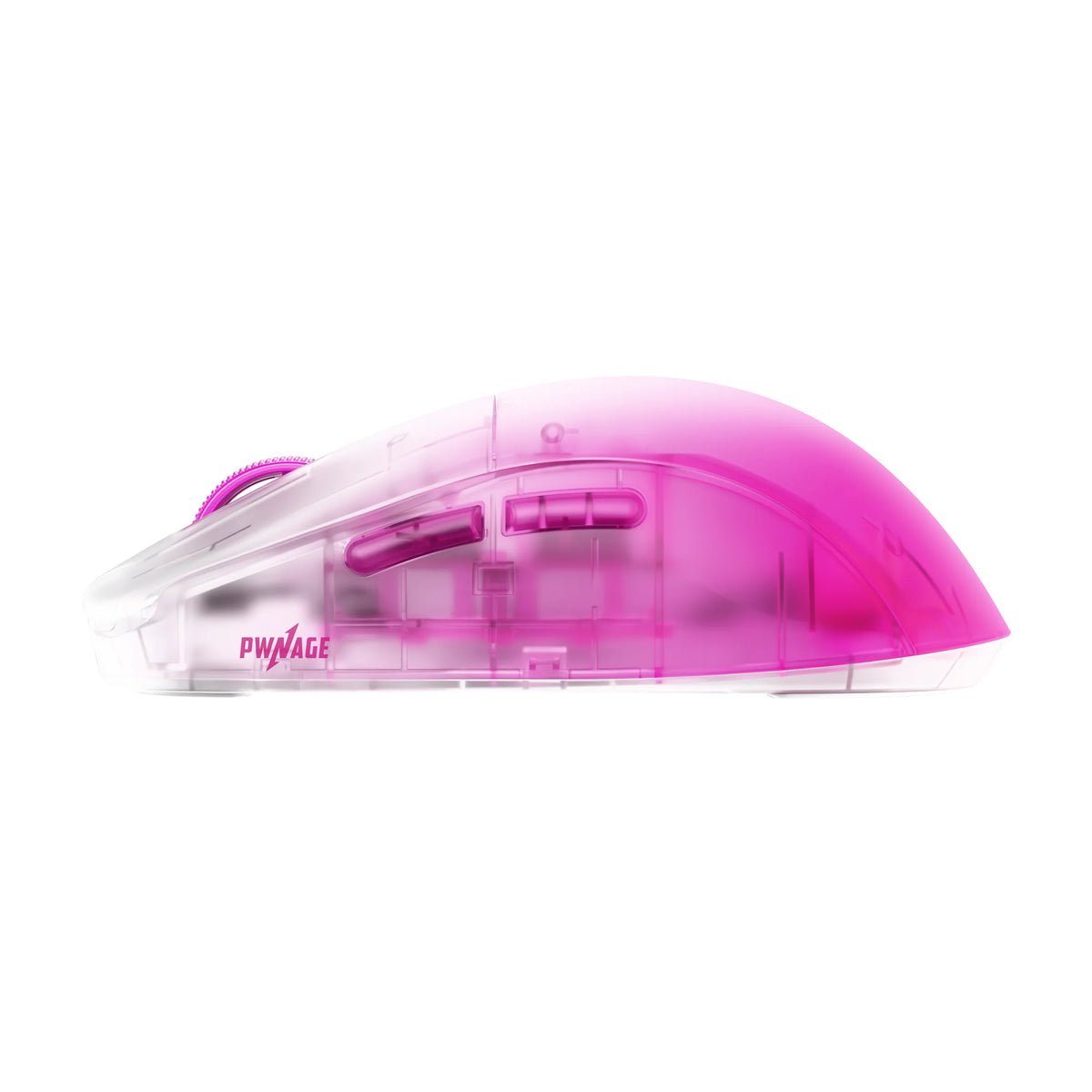 Pwnage Ultra Custom Pro Symm 3 8K Wireless Pink Transparent