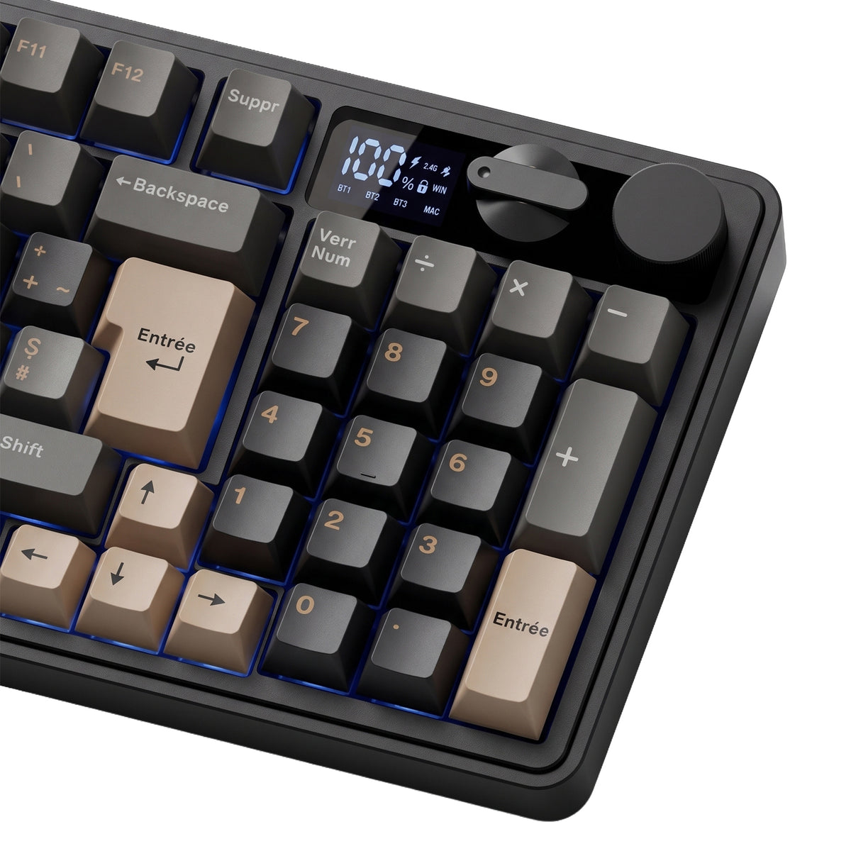 Royal Kludge M100 Wireless ISO FR - Phantom