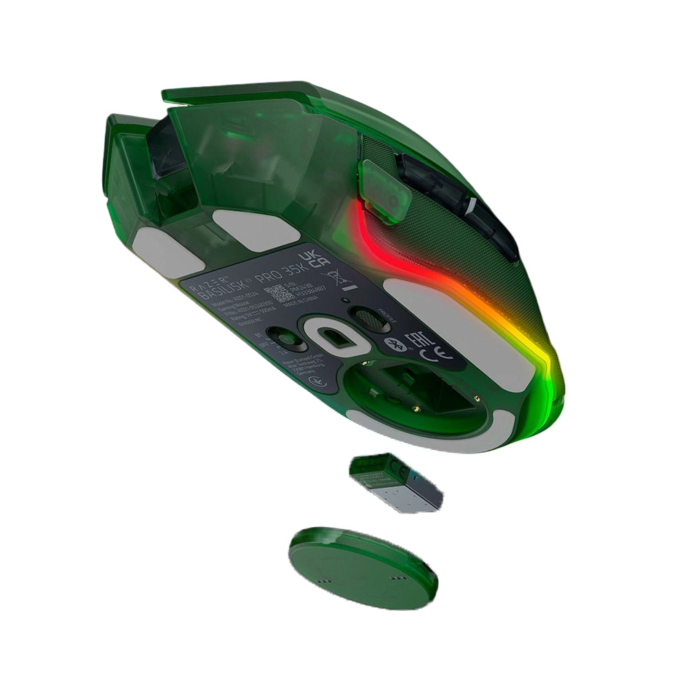 Razer Basilisk V3 Pro 35K Wireless Phantom Green