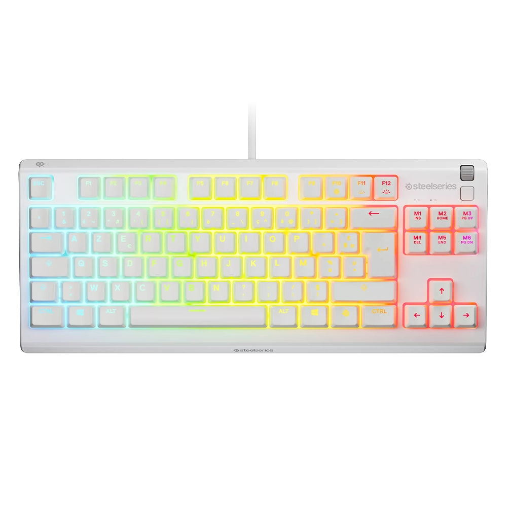 SteelSeries Apex 3 TKL Blanc ISO FR