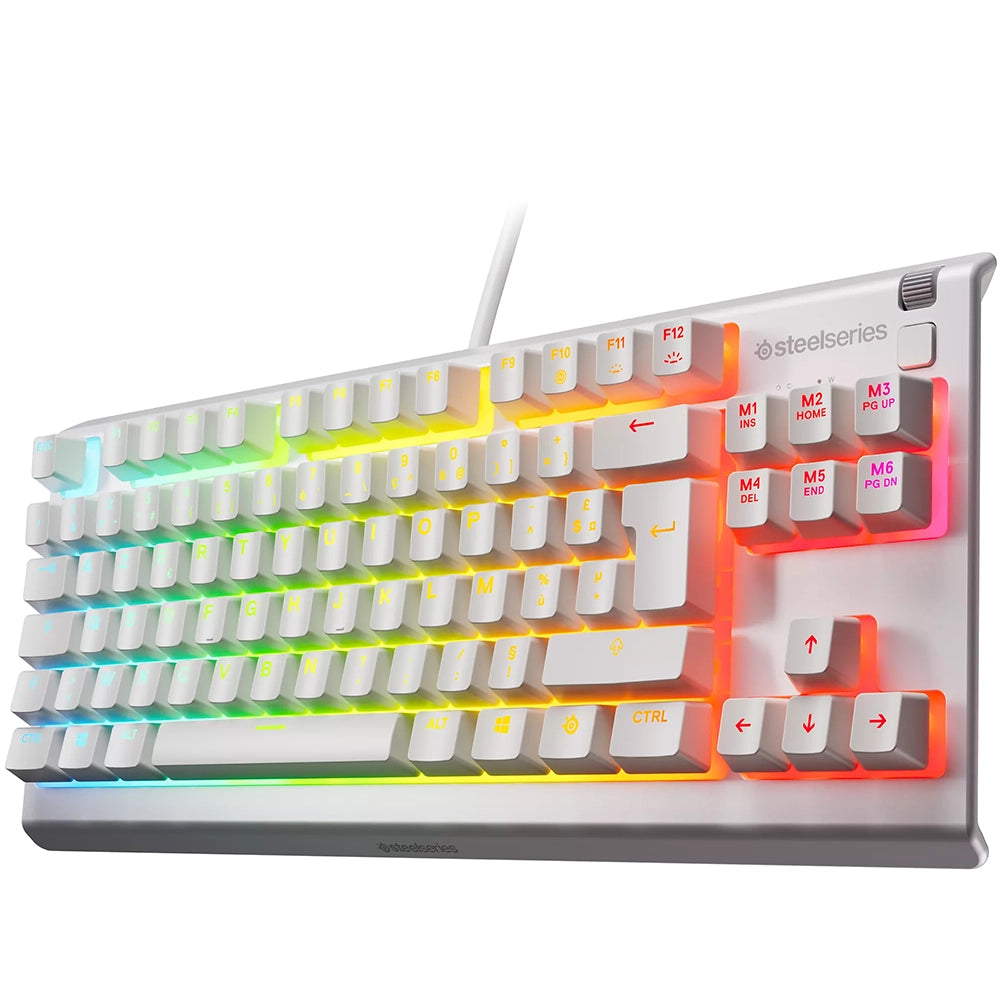 SteelSeries Apex 3 TKL Blanc ISO FR