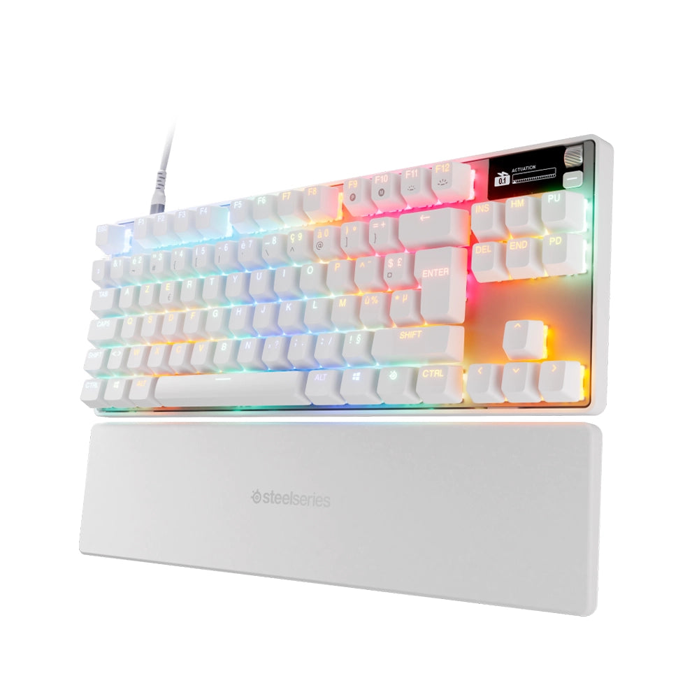 SteelSeries Apex Pro Gen 3 TKL Magnetic ISO FR White
