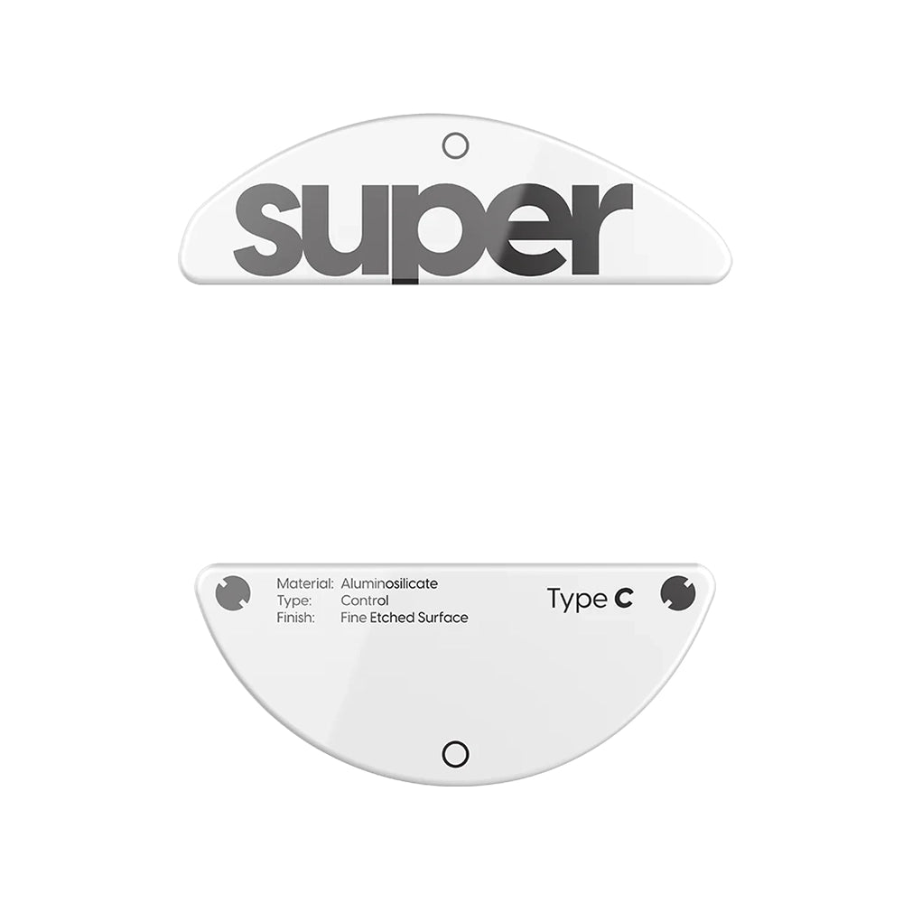Superglide Type-C Glass Skates Pulsar X3 LHD Series White