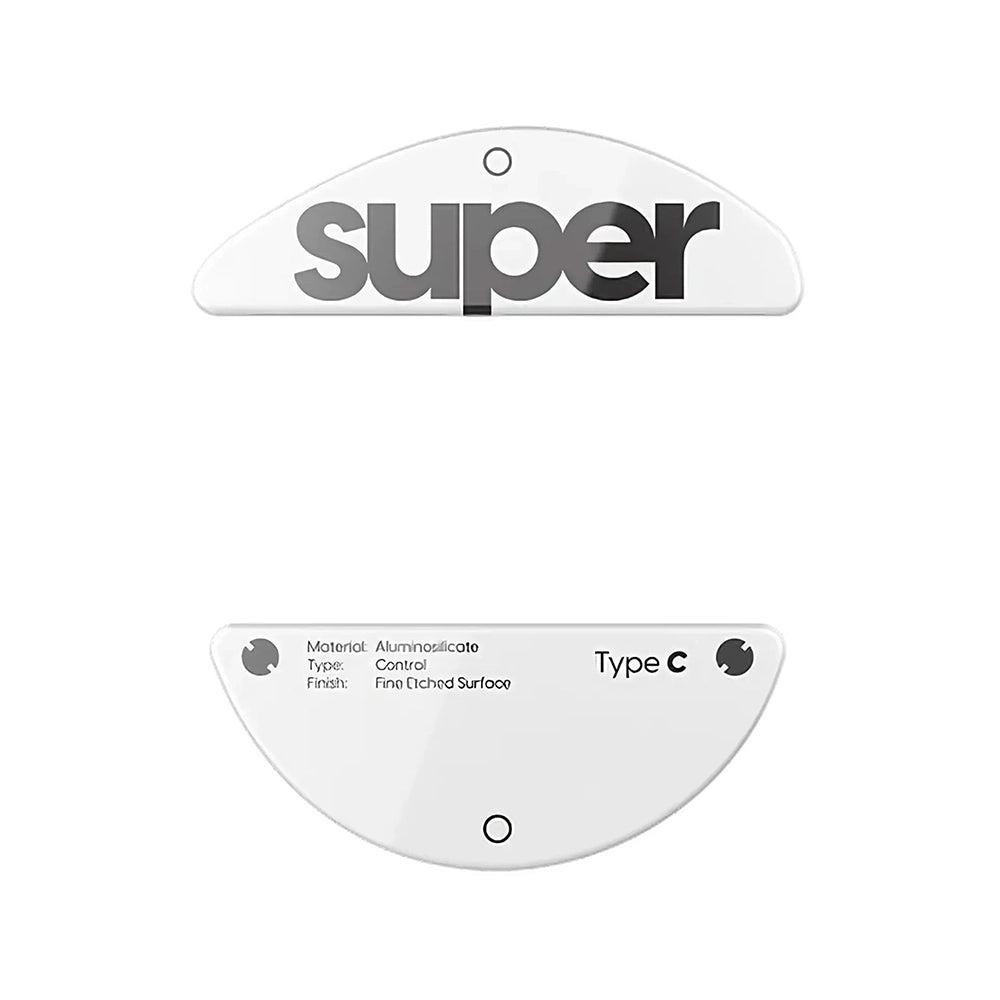 Superglide Type-C Glass Skates Pulsar X3 Series White